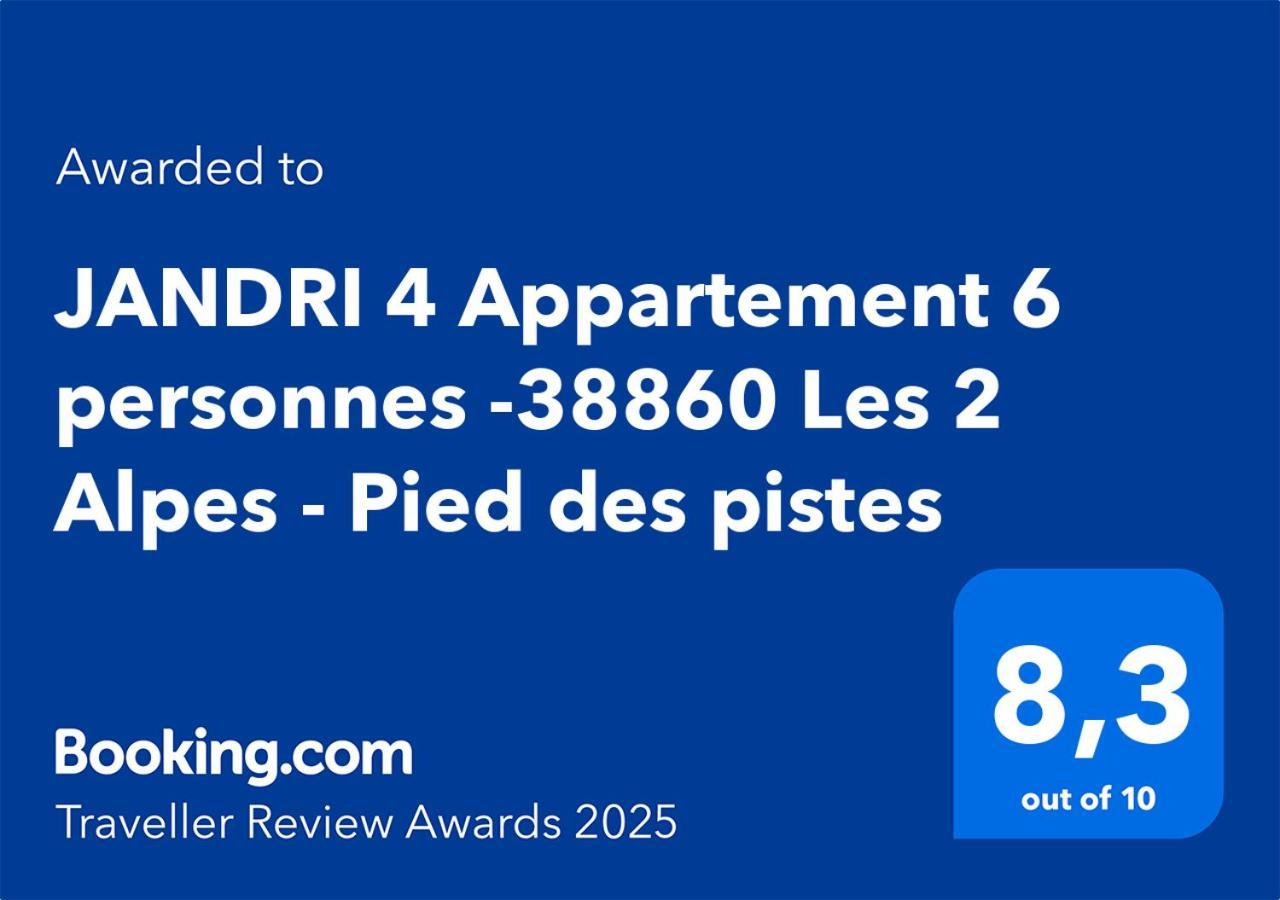Jandri 4 Appartement 6 Personnes -38860 Les 2 Alpes - Pied Des Pistes เลส์เดอซาลป์ ภายนอก รูปภาพ